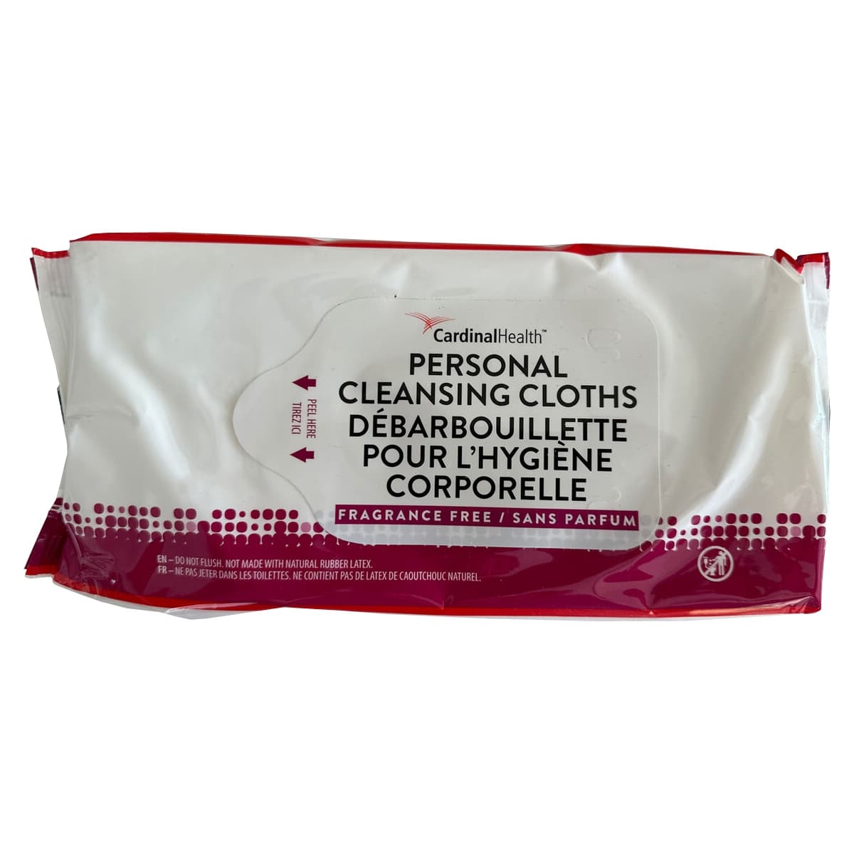 Cardinal Health Personal Cleansing Cloths, Fragrance Free - Image 1