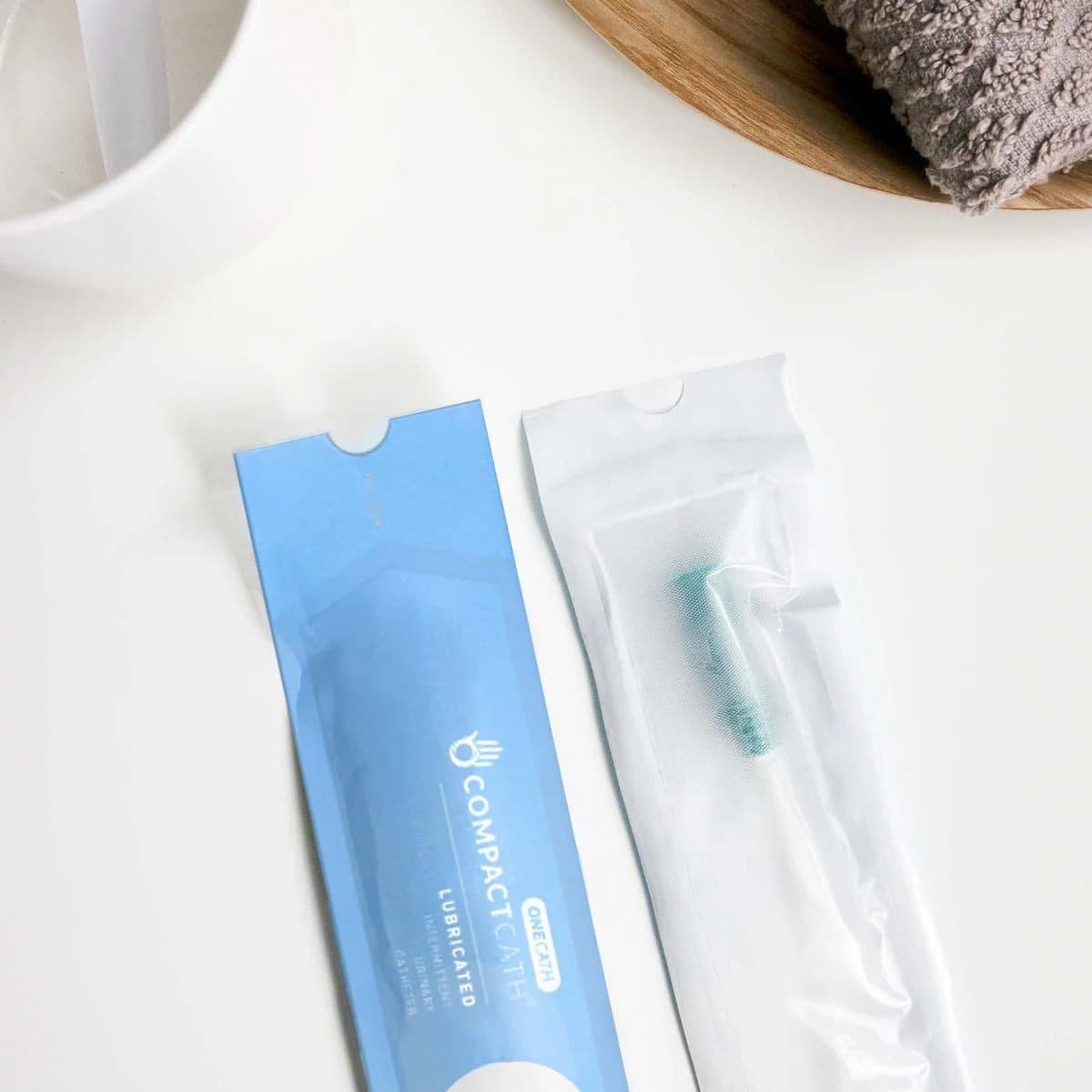 CompactCath OneCath Lubricated Straight Catheter - Image 1