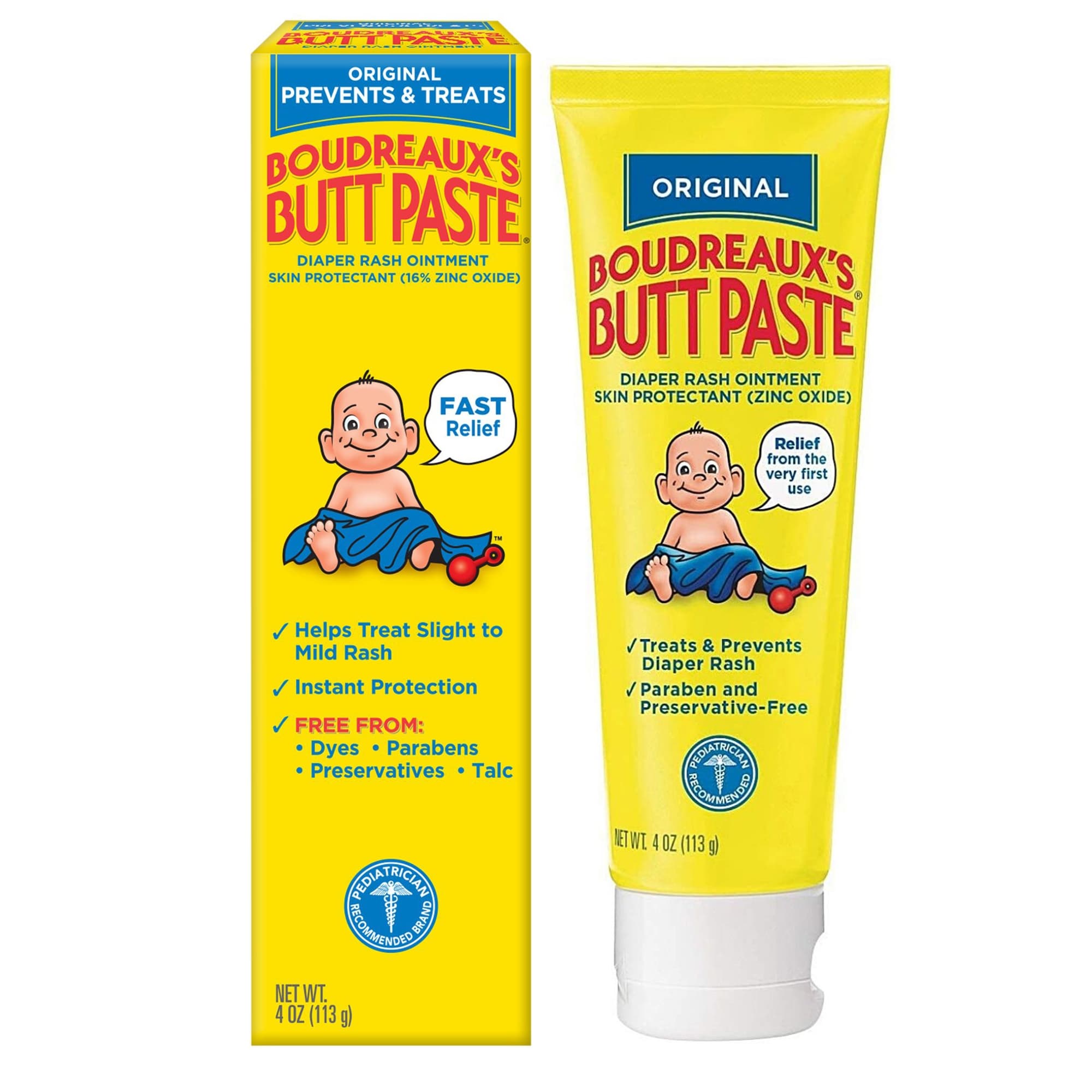 Boudreaux's Butt Paste Original Diaper Rash Ointment - Image 2
