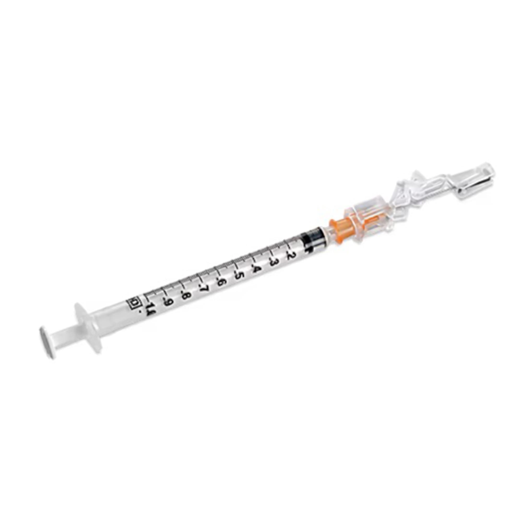 BD SafetyGlide Safety Hypodermic Syringe with Needle - Image 3