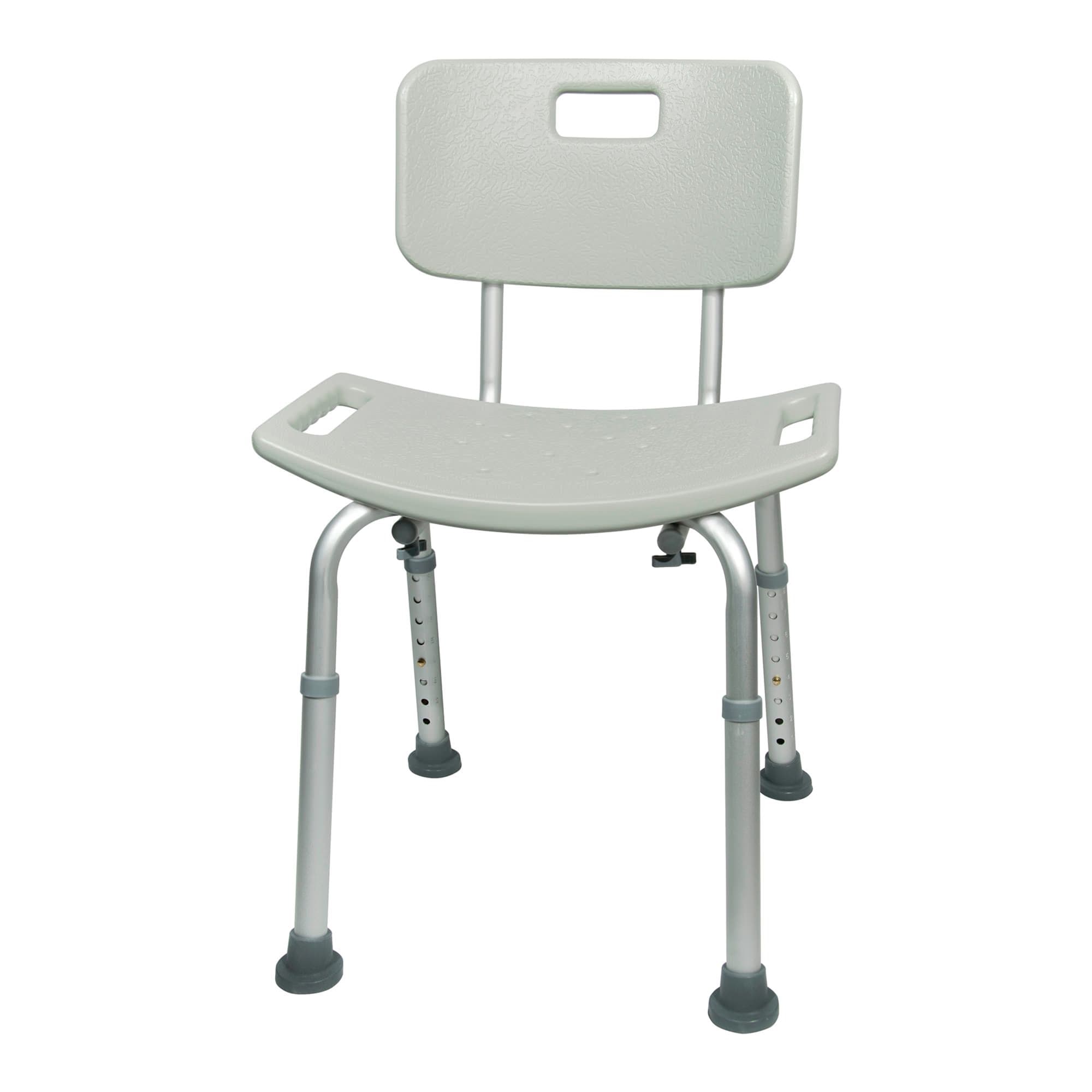 McKesson Fixed Arm Aluminium Frame Bath Bench, Gray - Image 3
