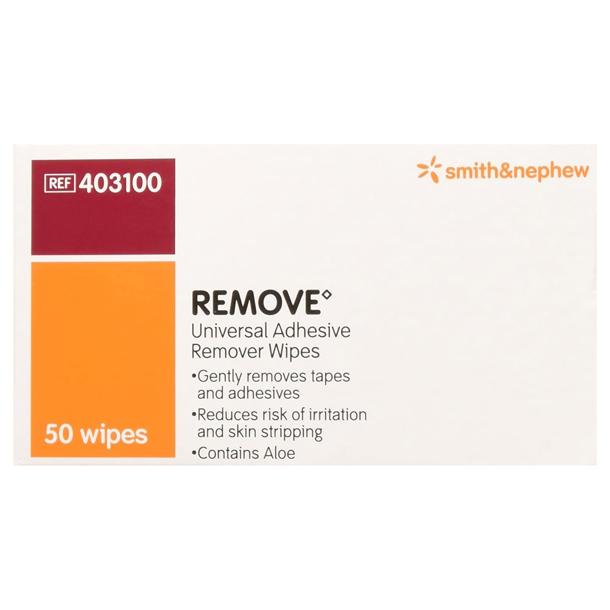 Smith & Nephew Remove Adhesive Remover wipes