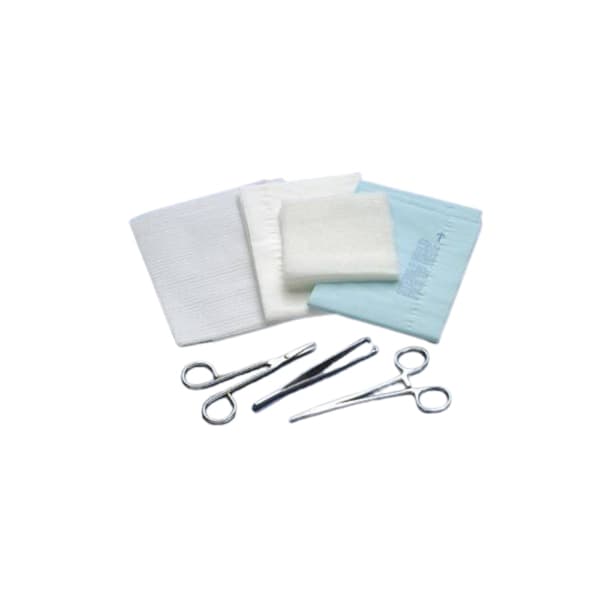 Busse Hospital Disposables Laceration Tray With Instruments Sterile - Each - Image 1