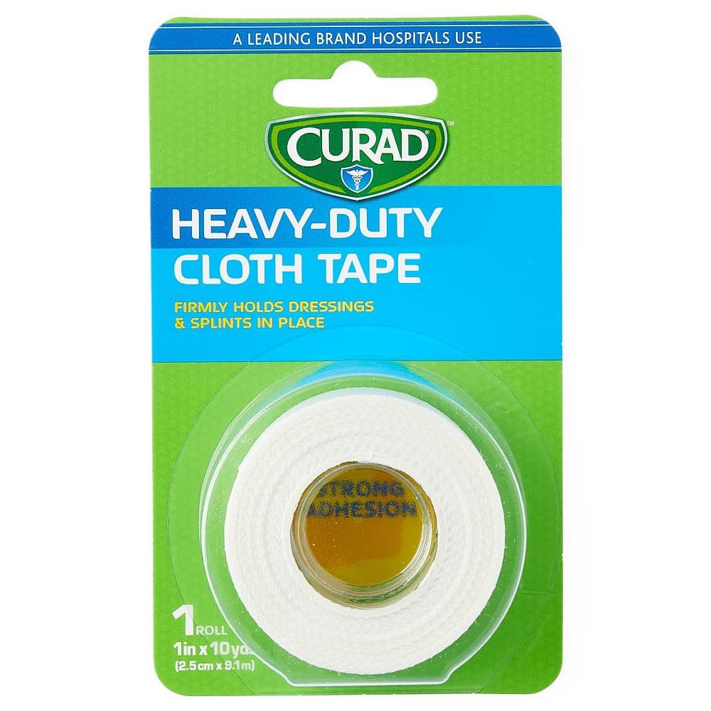 Curad Heavy-Duty Cloth Tape, 1 Inch x 24 Yard - Image 1