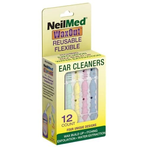 NeilMed WaxOut Flexible Ear Cleaner - Case of 12