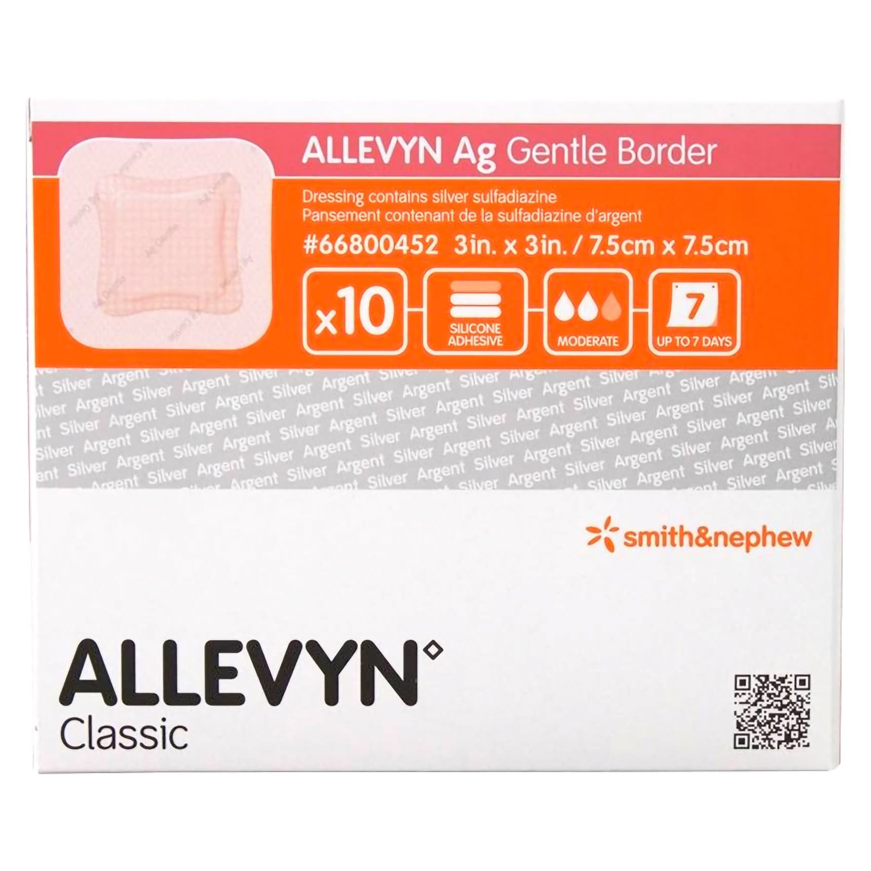 Allevyn Ag Gentle Border Foam Dressing