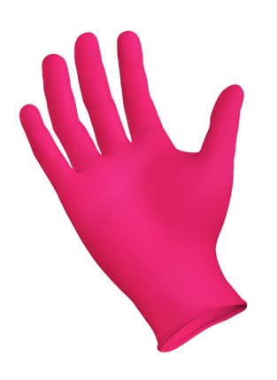 Sempermed Starmed Rose Nitrile Exam Gloves
