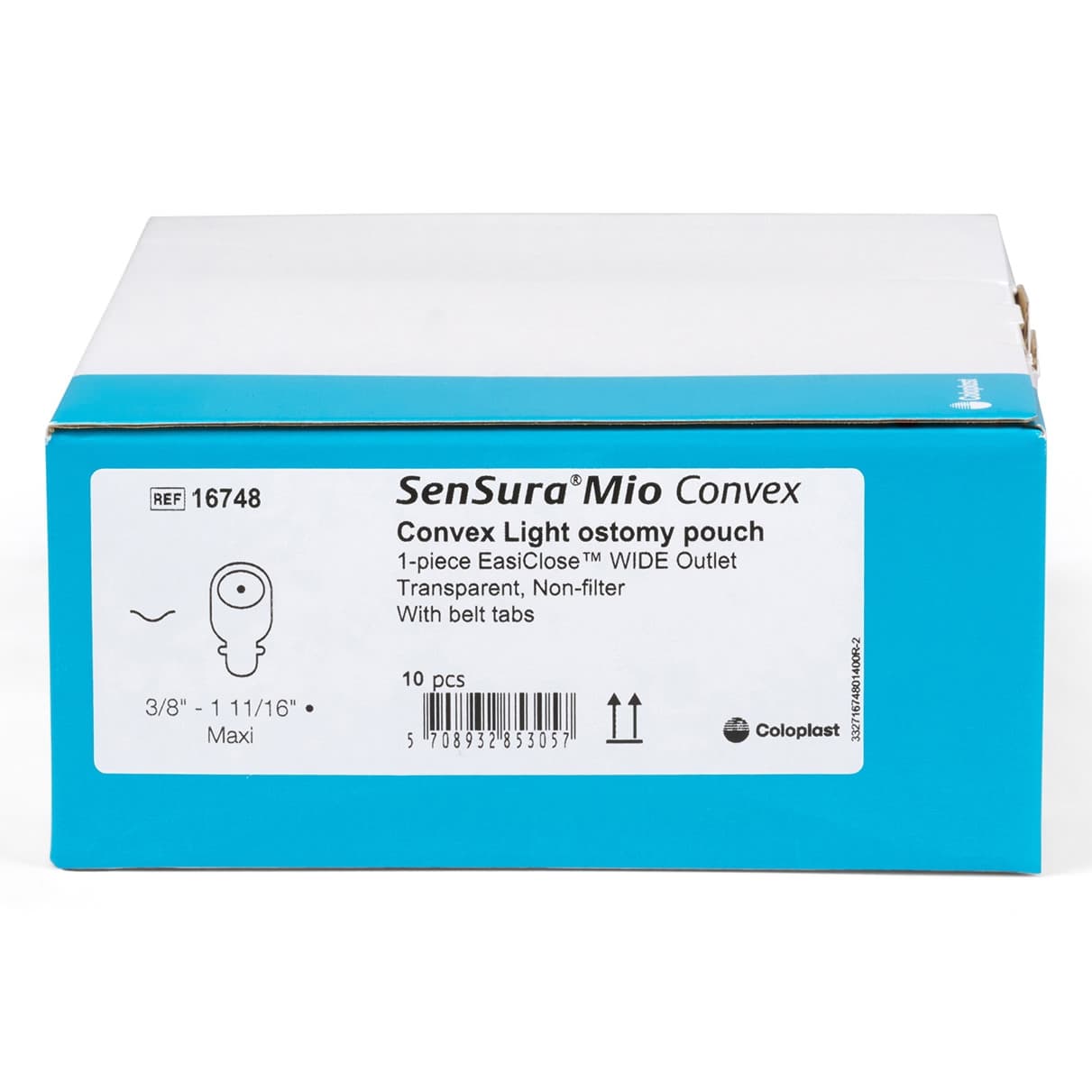 SenSura Mio Convex Light MAXI Drainable Pouch - Box of 10 - Image 6