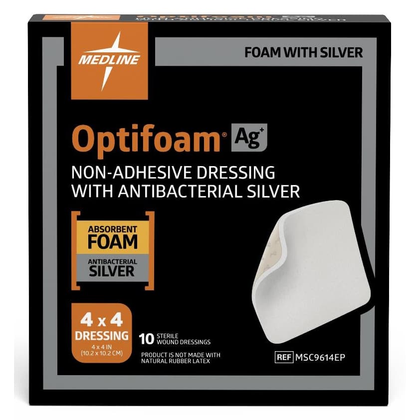 Optifoam Ag Nonadhesive Foam Dressing - Image 1