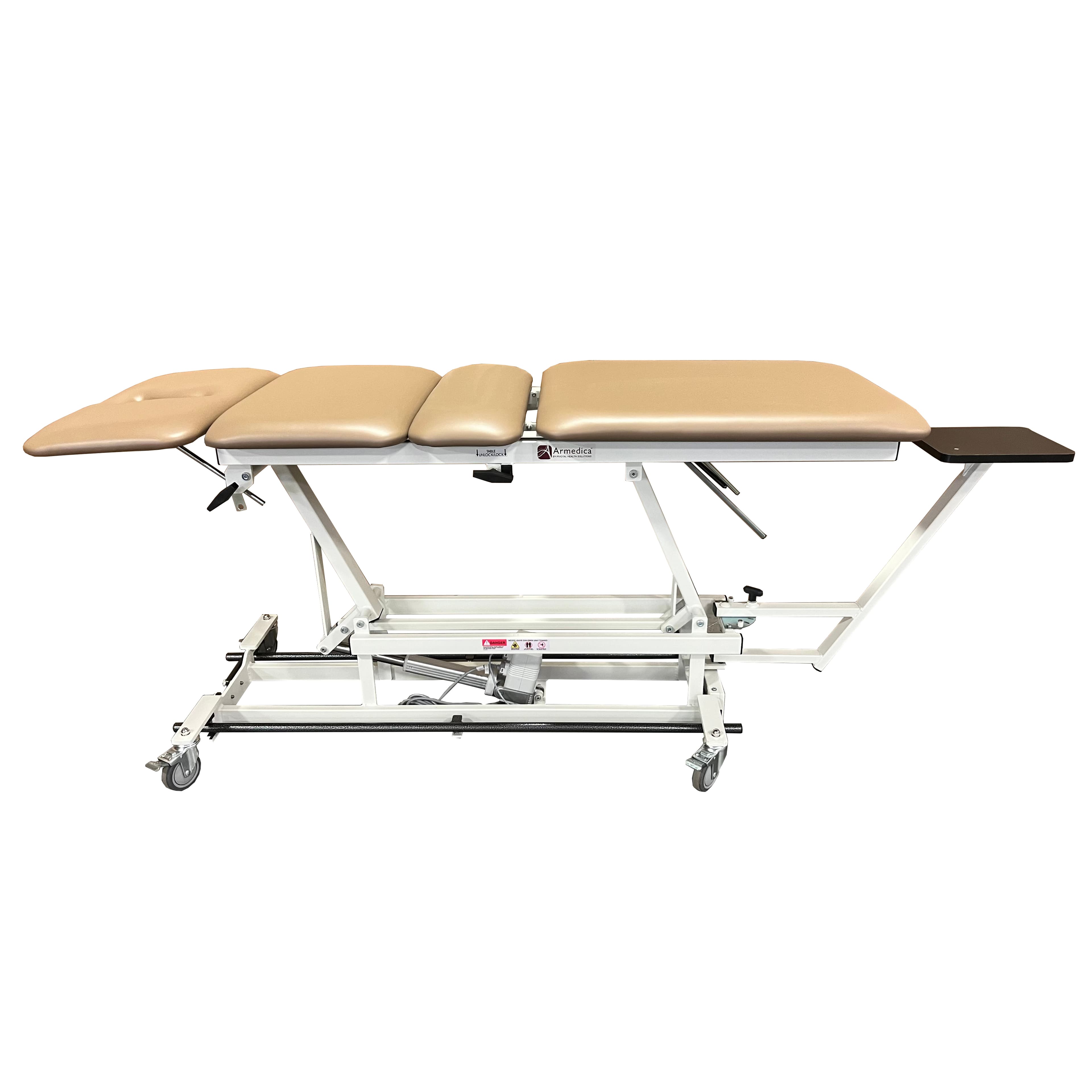 Armedica AM-BA400 Four-Section Hi-Lo Traction Table with Bar-Activated Height Control - Image 1