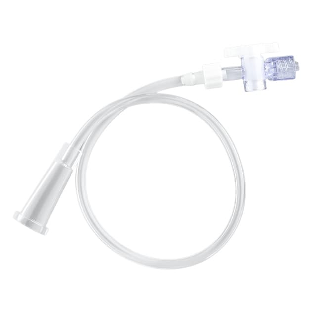 Cook Tube with Drain Bag Connector, Luer Lock, 14 Fr, 30cm, Latex-free - Image 2