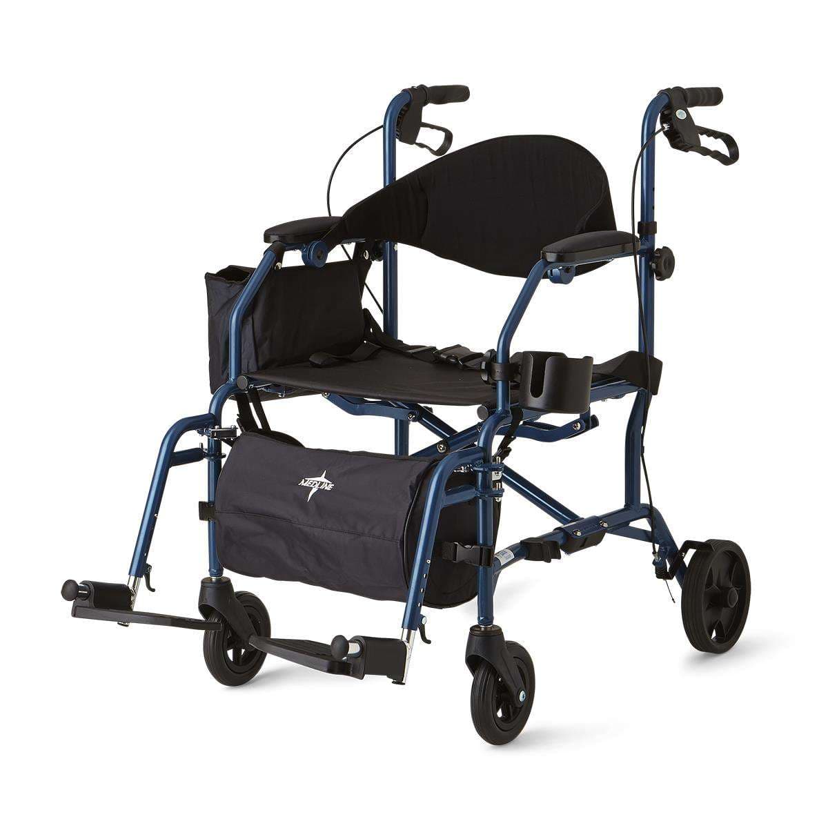 Medline Combination Rollator and Transport Chair - Image 1