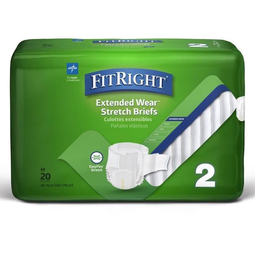 FitRight Extended Wear Stretch Briefs - Image 2