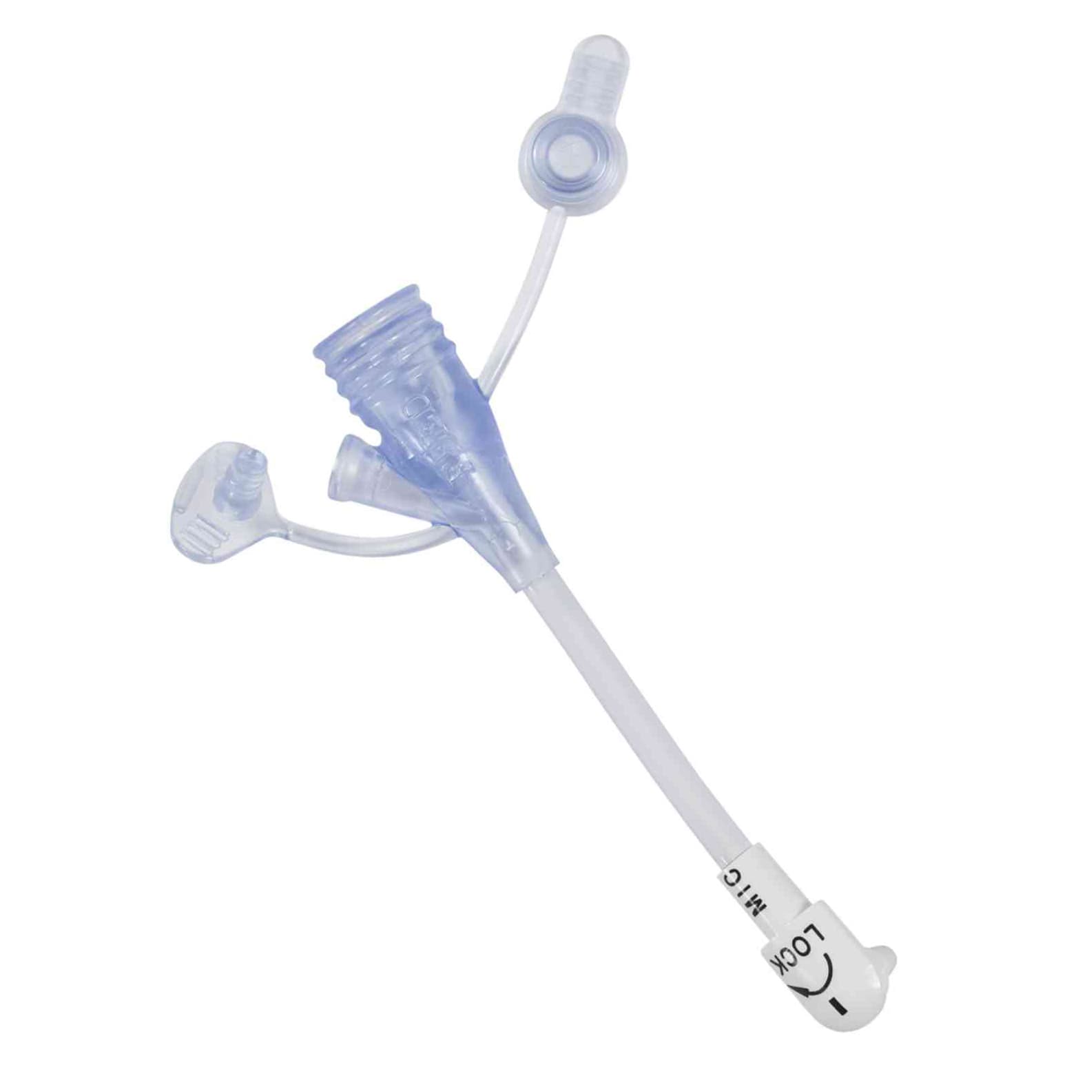 MIC-KEY Medication Extension Set with Secur-Lok Right Angle Connector and 2 Port "Y" - Image 2