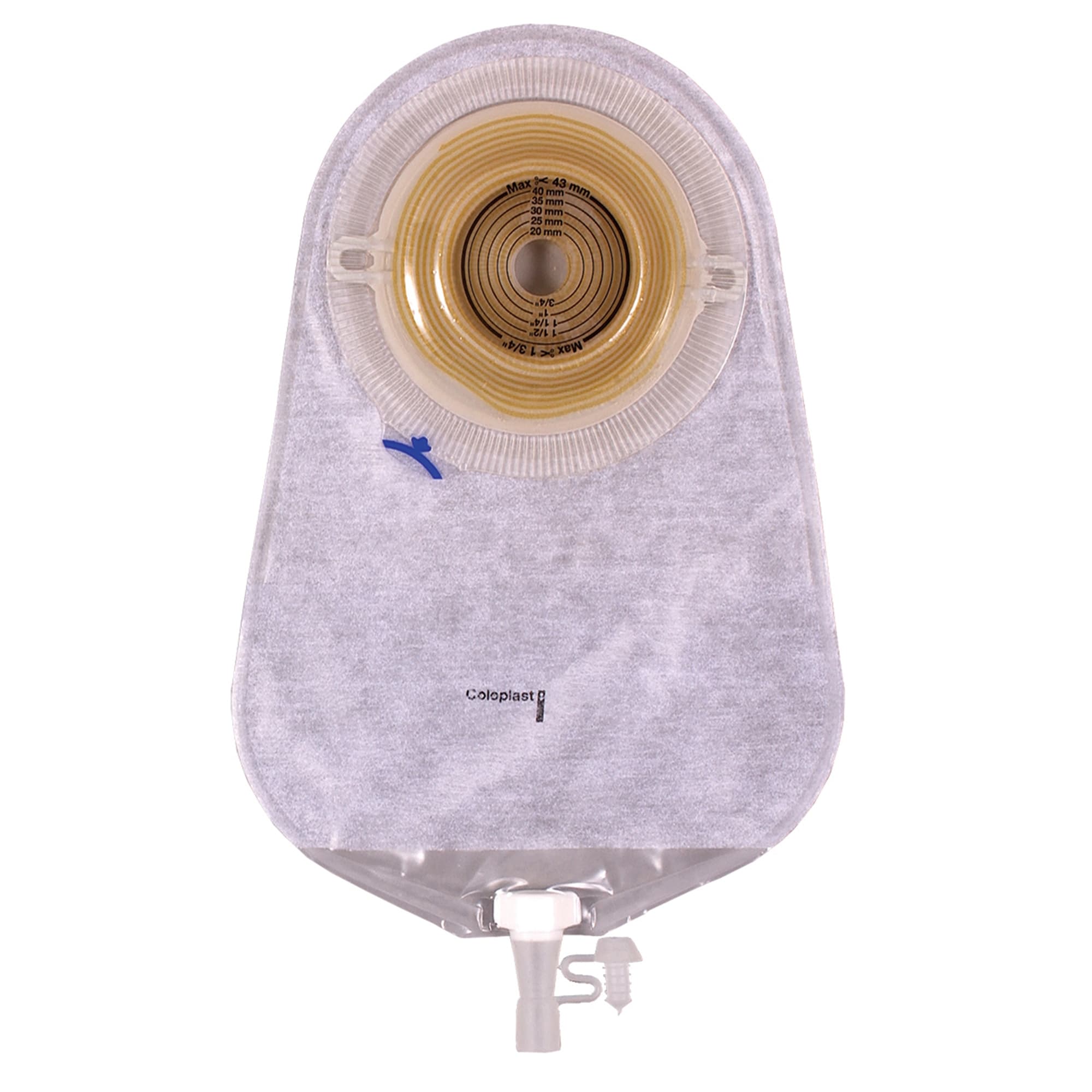 Assura Convex Deep XPRO Maxi 1-Piece Urostomy Pouch - Image 1