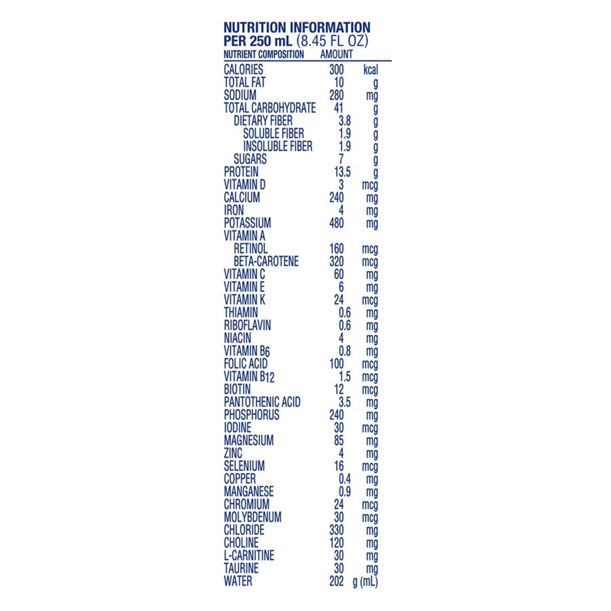 Fibersource High Nitrogen 1.2 Nutritionally Complete Liquid Formula with Fiber - Image 2