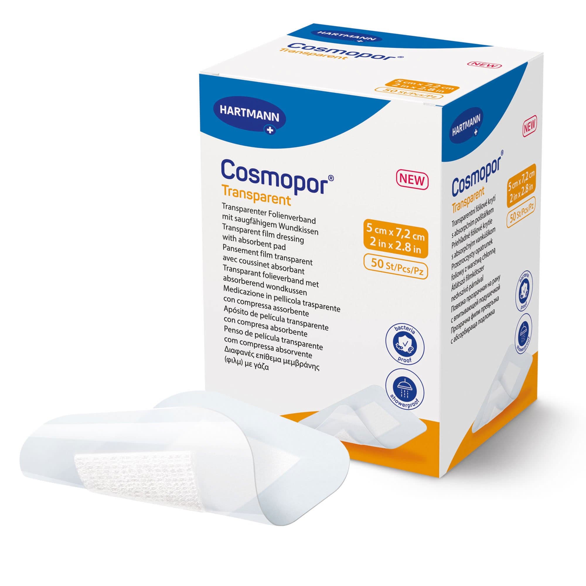 Cosmopor Transparent Film Dressing