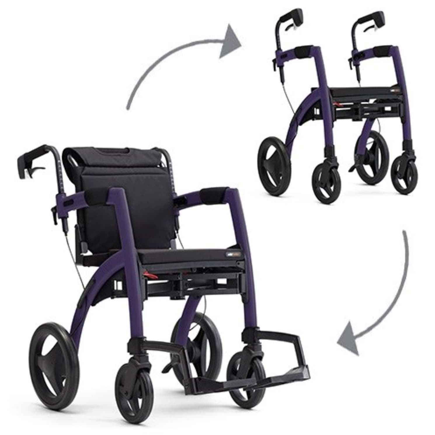 Rollz Motion 2.1 Rollator and Wheelchair - Image 4
