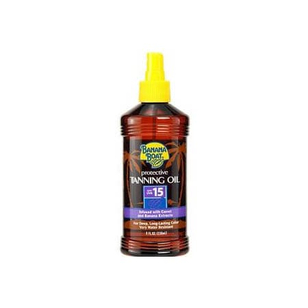 Banana Boat Protective SPF 15 Tanning Oil Spray, 8 oz.