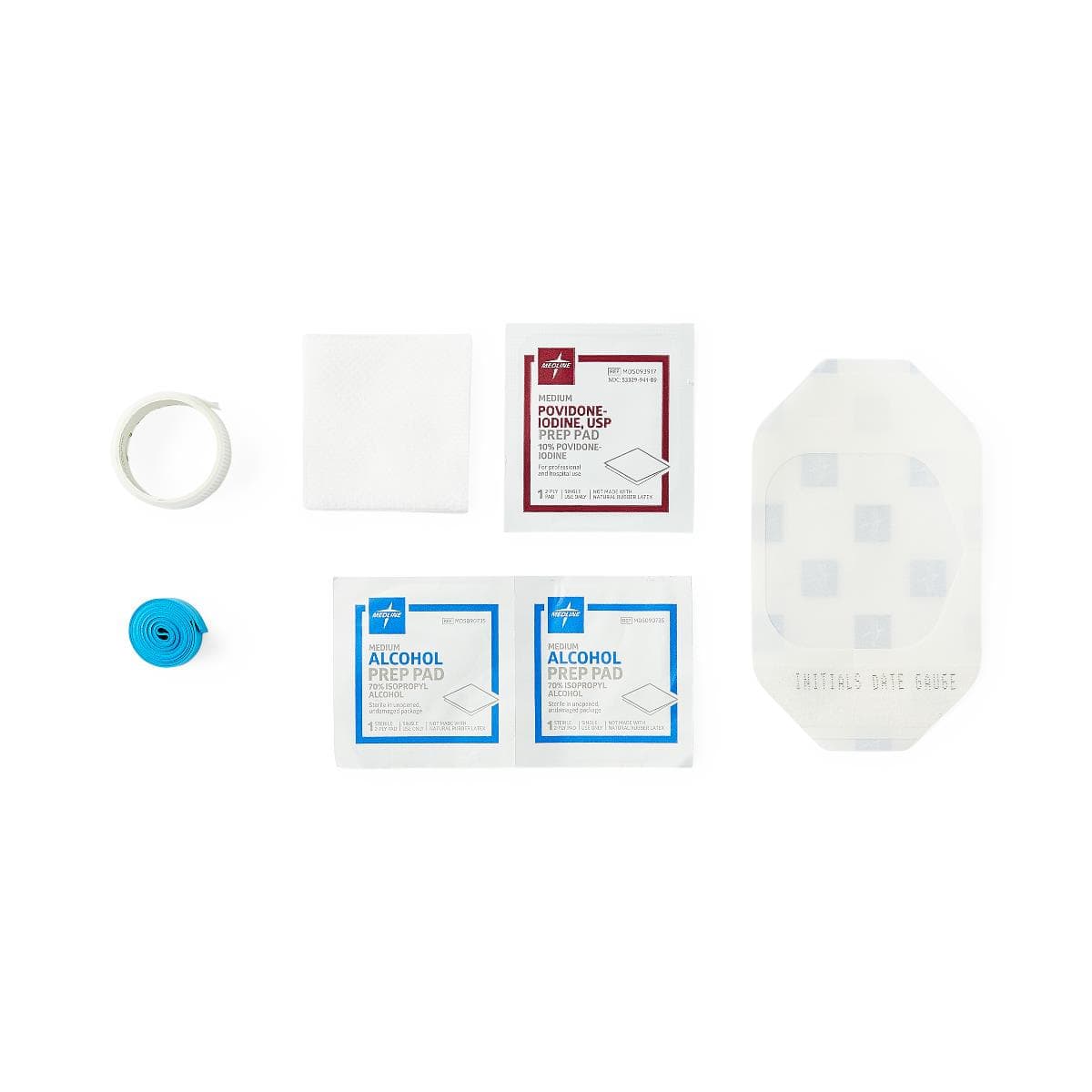 Medline Alcohol Prep Pad 8-Piece IV Start Kit
