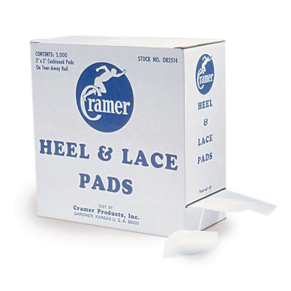 Cramer Heel and Lace Pads 3" x 3" x 1/16" - Image 1