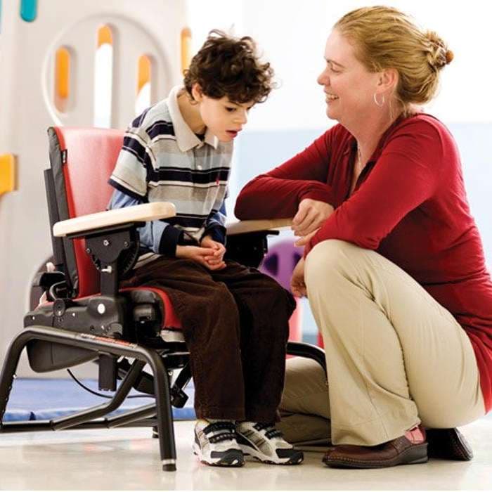 Rifton Activity Chair With Hi-Lo Base - Small - Image 3