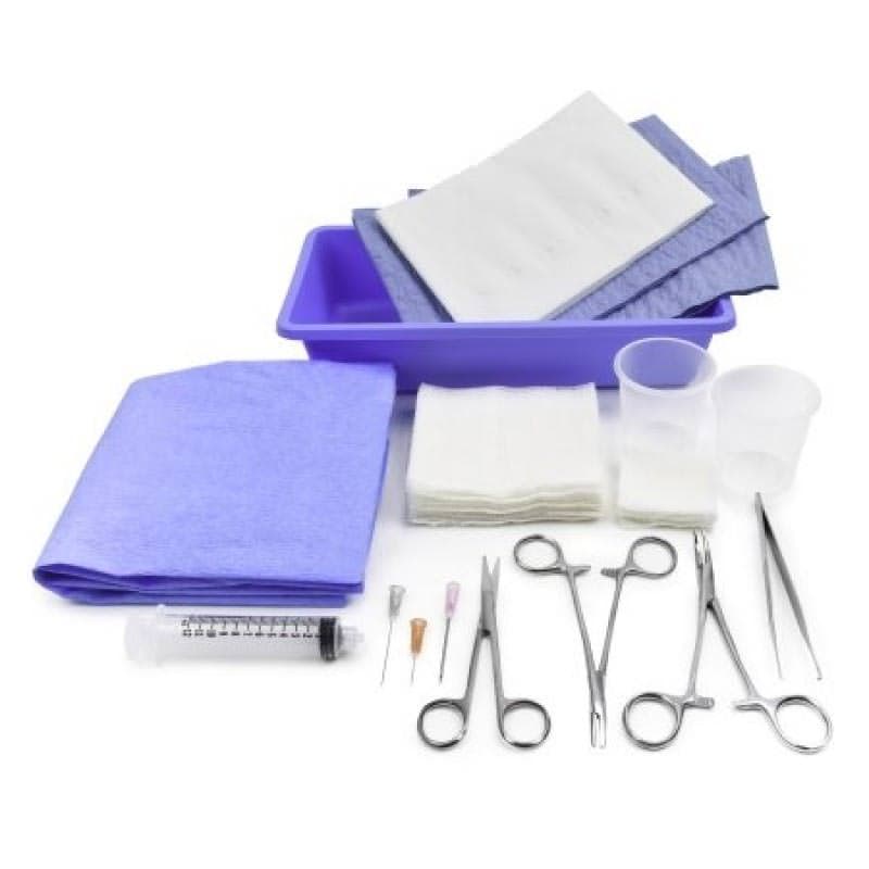 Medical Action Laceration Tray Kit