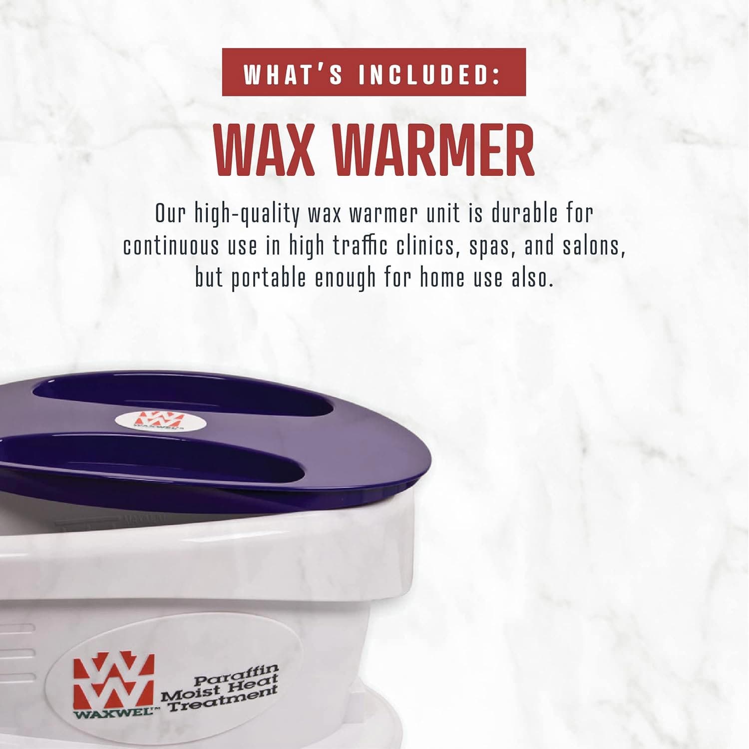 Waxwel Paraffin Moist Heat Treatment Bath Kit - Image 2