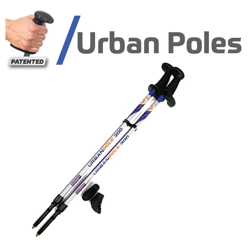 Urban poling series 300 poles for nordic walking and fitness