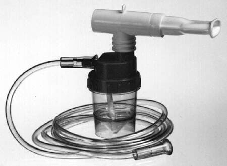 Allied Handheld Nebulizer With Mouthpiece Tee