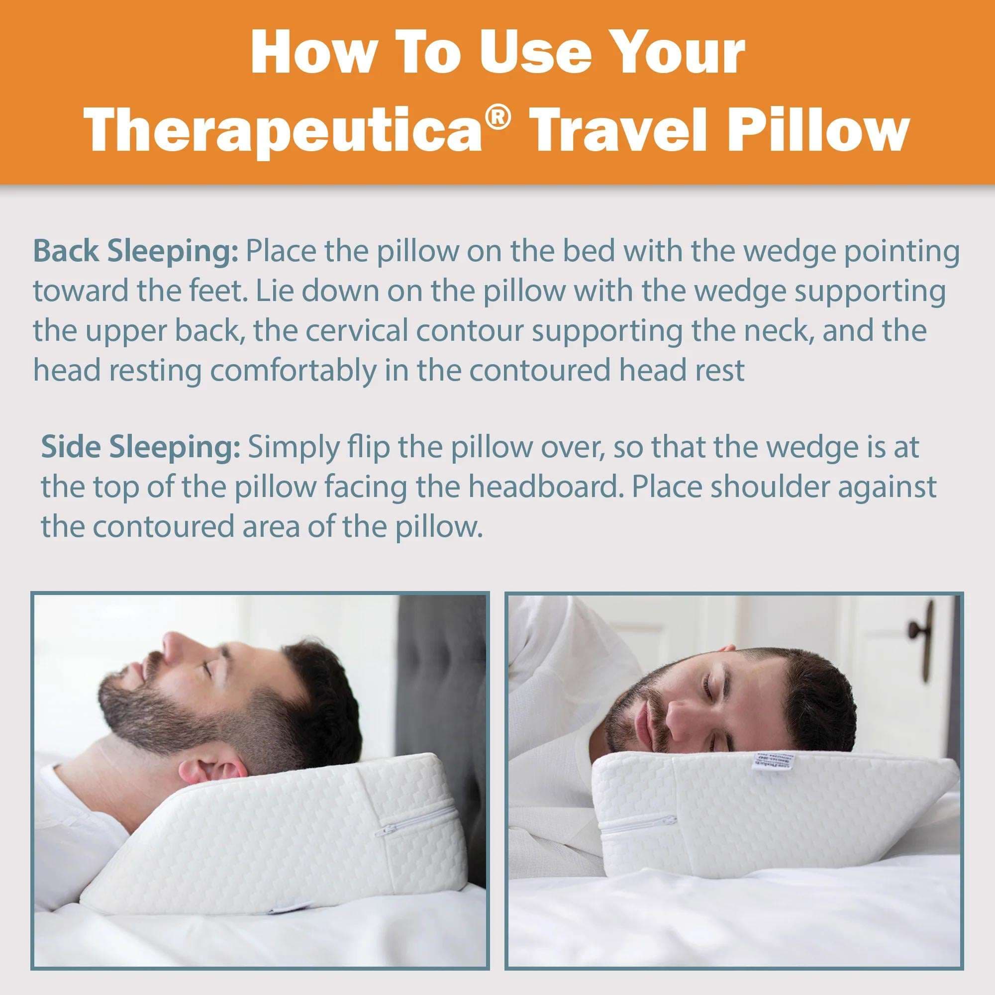 Therapeutica Travel Sleeping Pillow - Image 8
