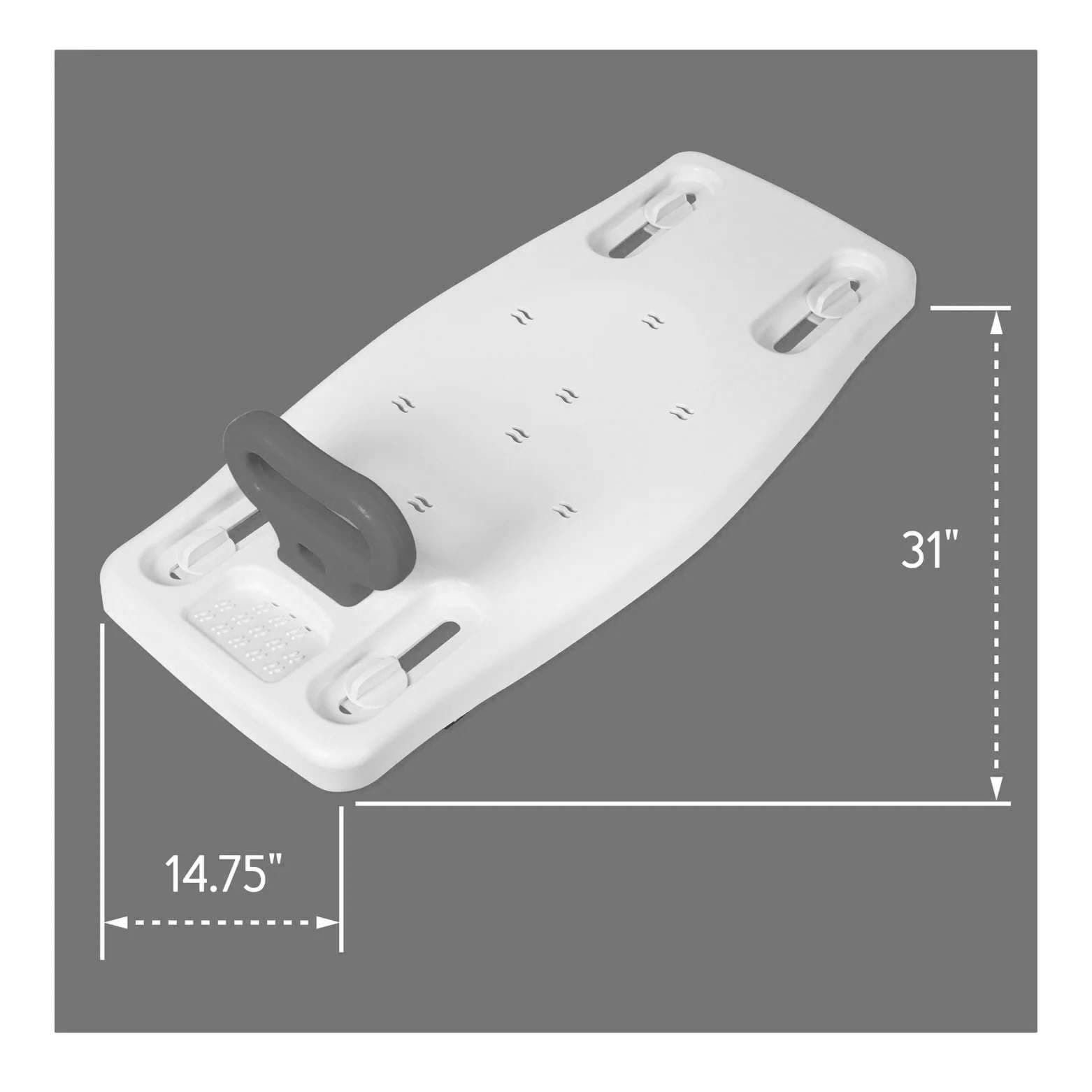 Carex Portable Shower Bench - Image 4