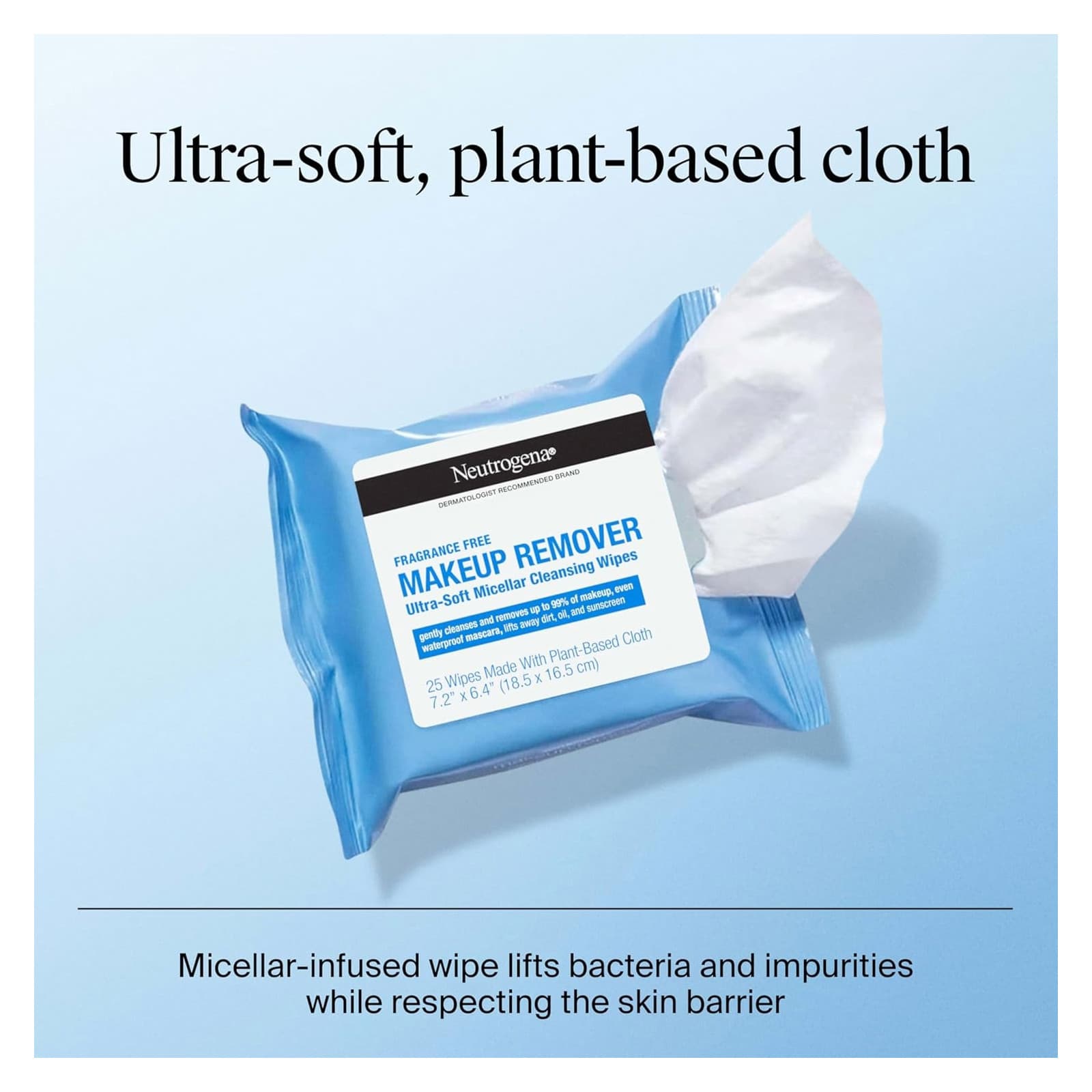Neutrogena Makeup Remover Wipes, Singles - Image 5