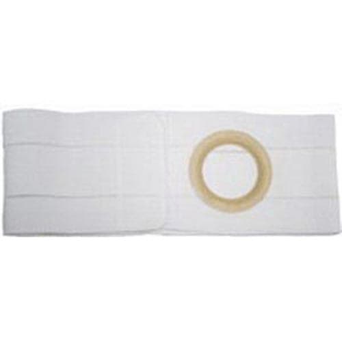 Nu-Hope 7" Regular Ostomy Belt without Prolapse Flap, 3-1/8 Inch Large, White - Each - Image 1