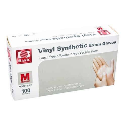 Basic Vinyl Exam Gloves