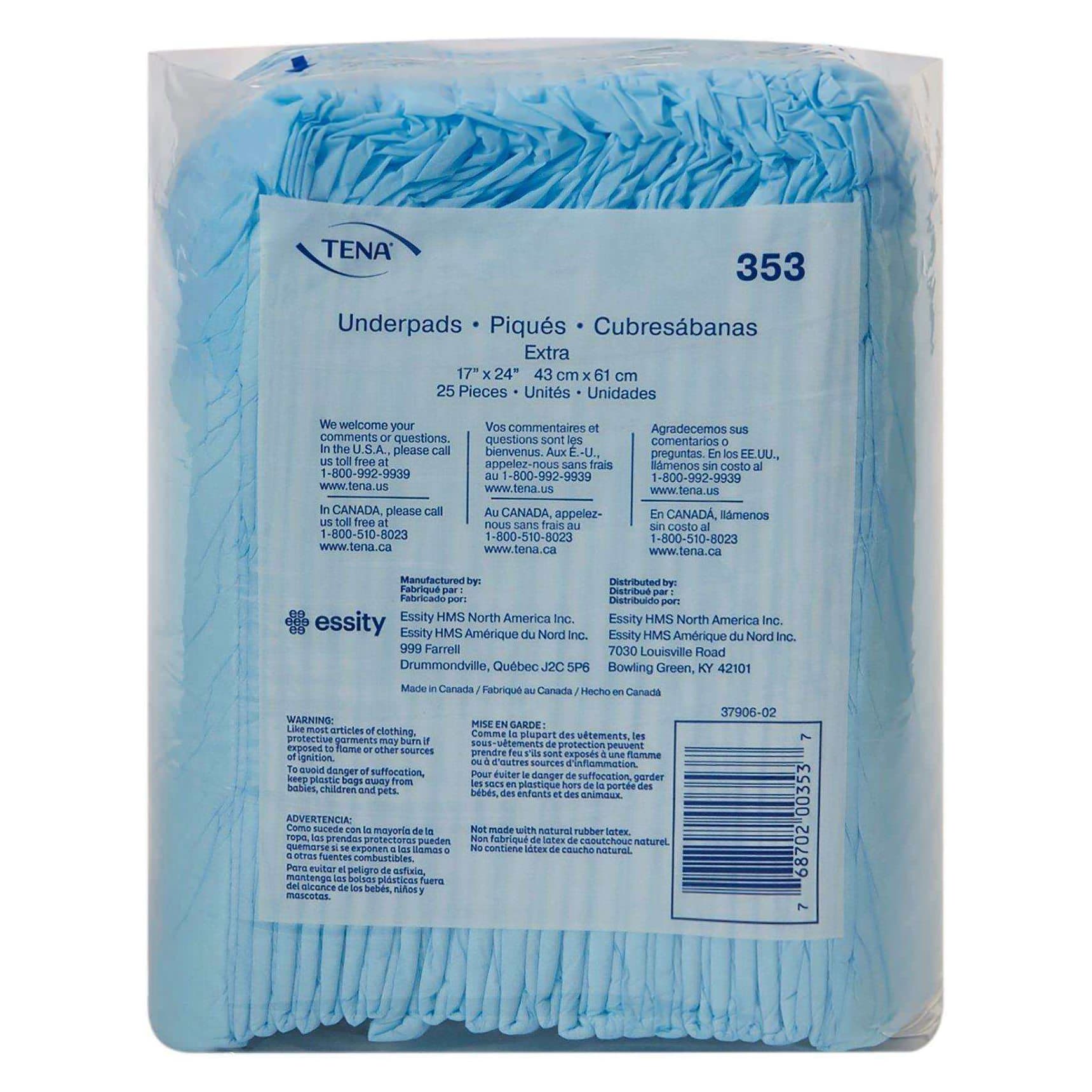 TENA Extra Protection Absorbent Underpad - Image 2