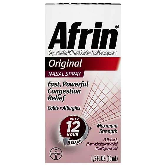 Afrin Original Sinus Relief Nasal Spray