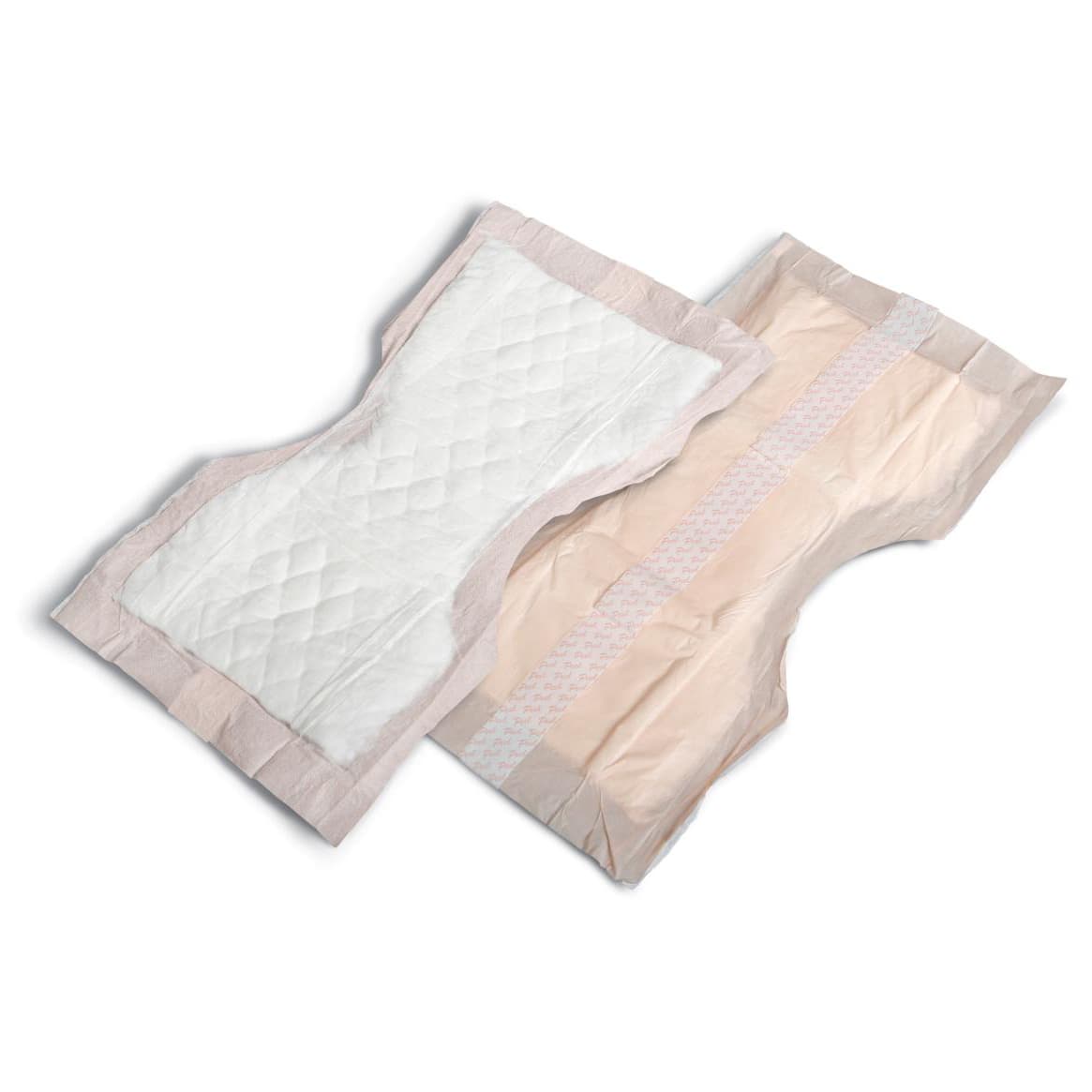 Medline Super-absorbent Contoured Postpartum Pads, 7 x 14 Inch - Bag of 20 - Image 1