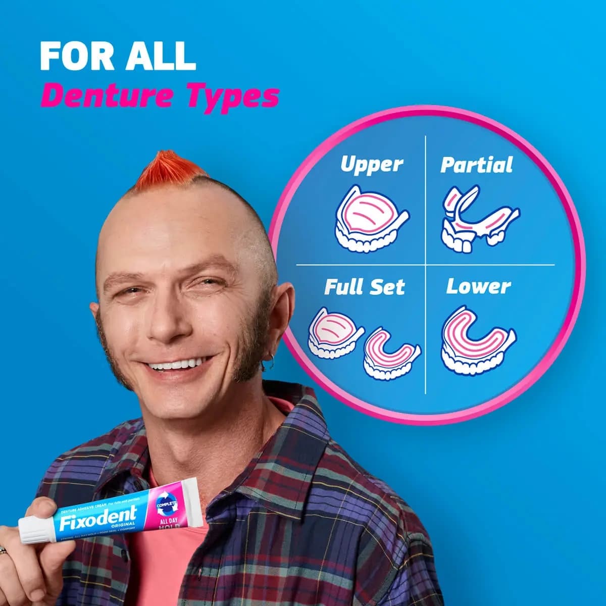 Fixodent Complete Original Denture Adhesive Cream - Image 4