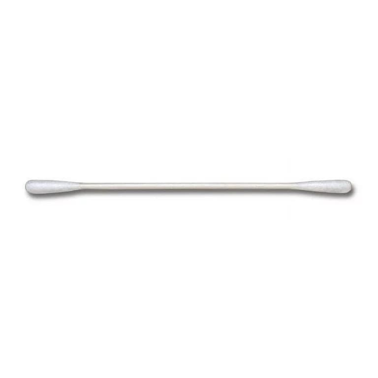 PurSwab Swabstick 3 Inch Paper Shaft NonSterile Cotton Tip, Double End Fine Point Tip - Case of 2500 - Image 1