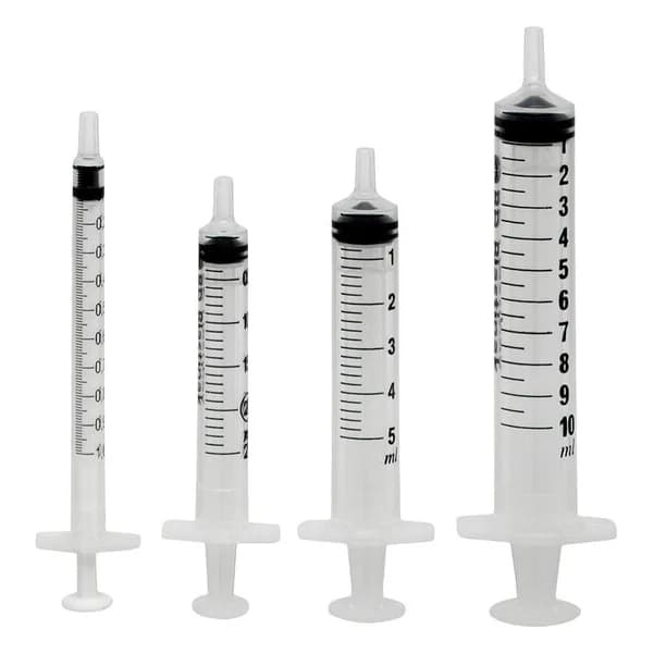 BD Oral Syringe with Tip Cap, Clear - Image 1
