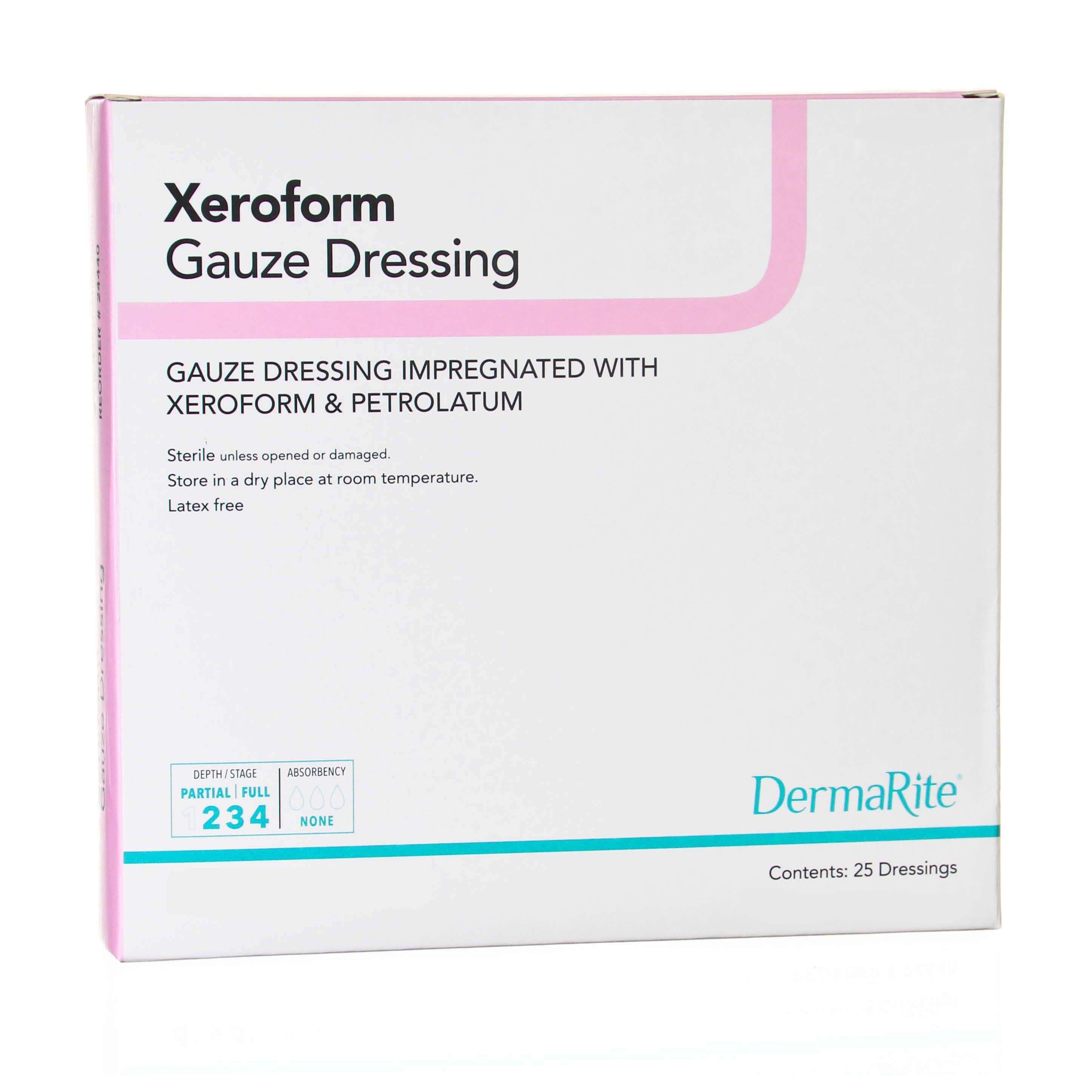 Dermarite Xeroform Gauze Wound Dressing - Image 1