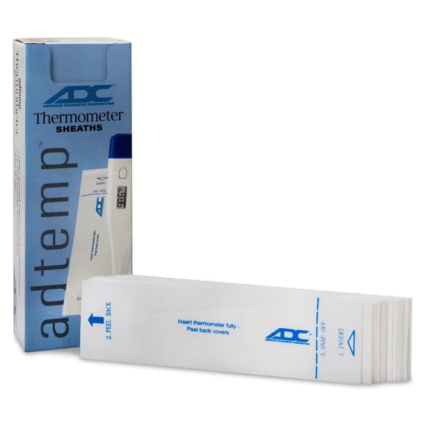 ADC Adtemp Digital Sheaths For 60-Second Digital Thermometer - Box of 50 - Image 2