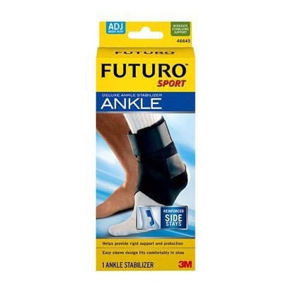 3M Futuro Sport Deluxe Ankle Stabilizer, Black - Image 1