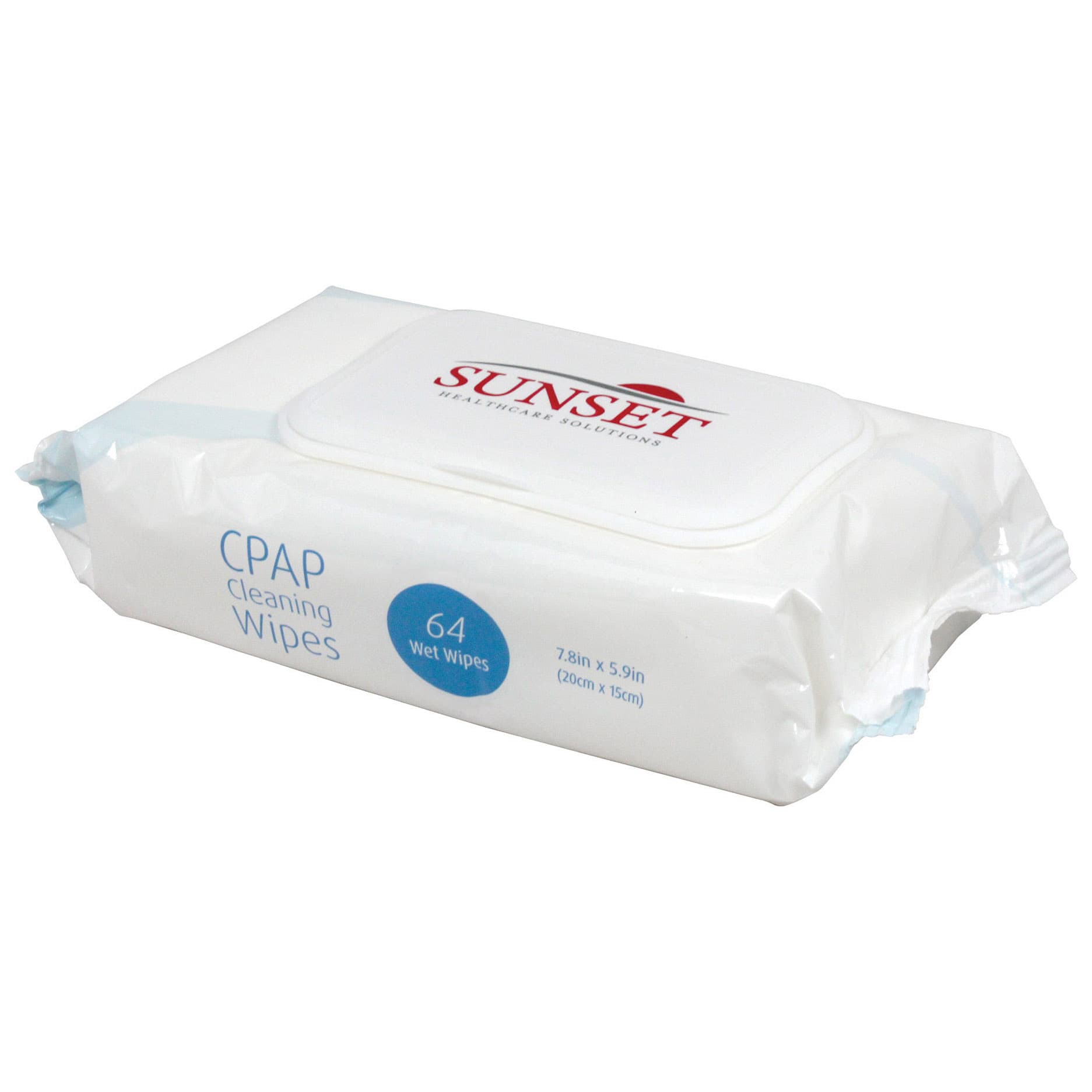 Sunset Healthcare CPAP Mask Cleaning Wipes - Case of 768 - Image 2