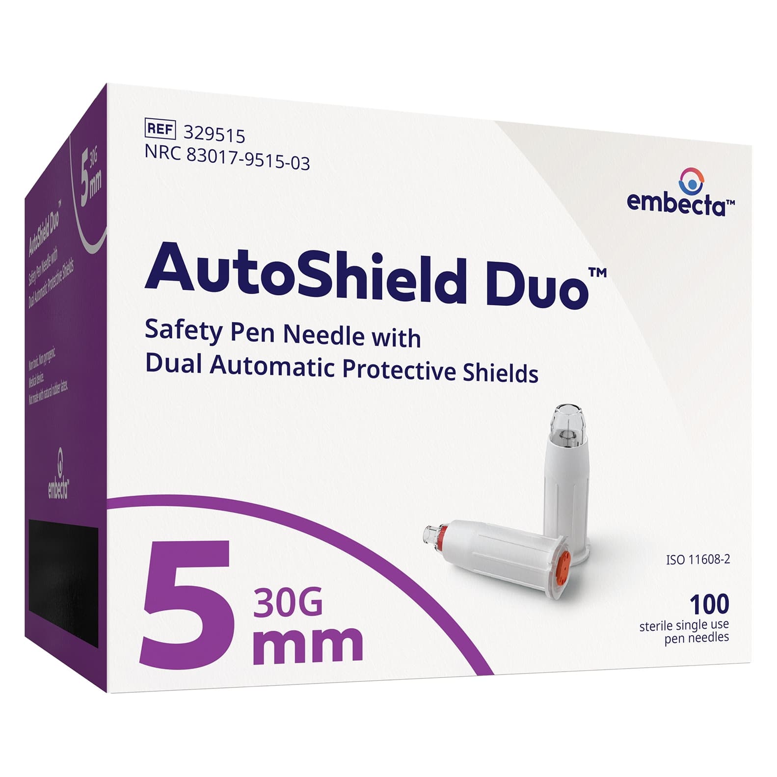 Embecta AutoShield Duo Safety Insulin Pen Needle