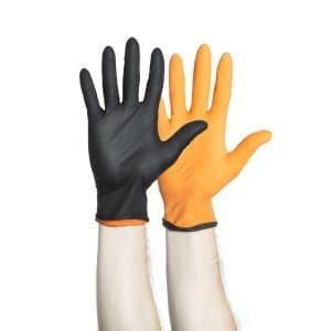 Halyard Black-Fire Nitrile Exam Gloves - Image 2
