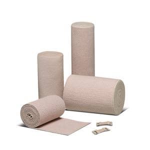 Contex LF Standard Elastic Bandage, Clip Detached, Tan, 6 Inch x 10 Yard, NonSterile - Box of 6 - Image 1