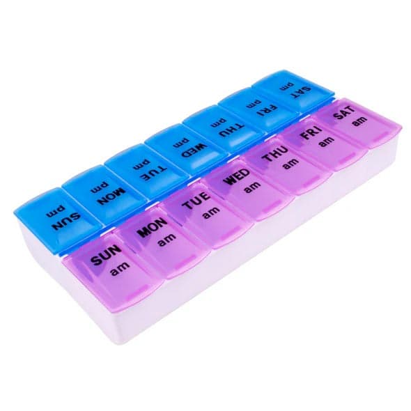 Apex Weekly Twice-A-Day Standard Pill Organizer - Image 1