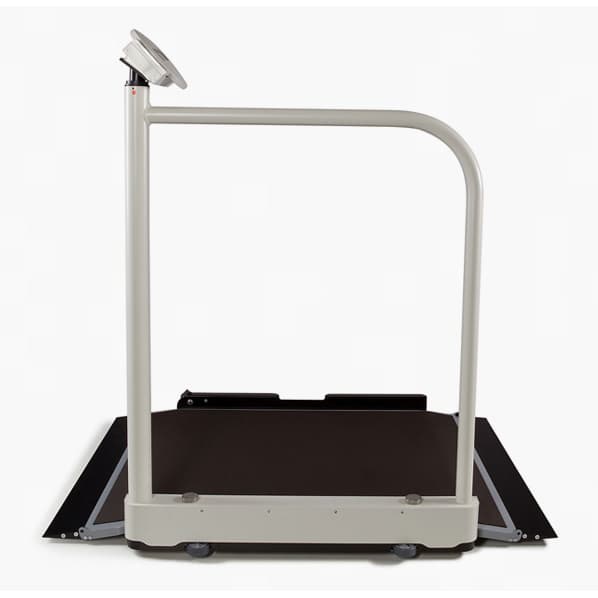 Seca 676 EMR-Validated Wheelchair Scale with Handrail - Image 3